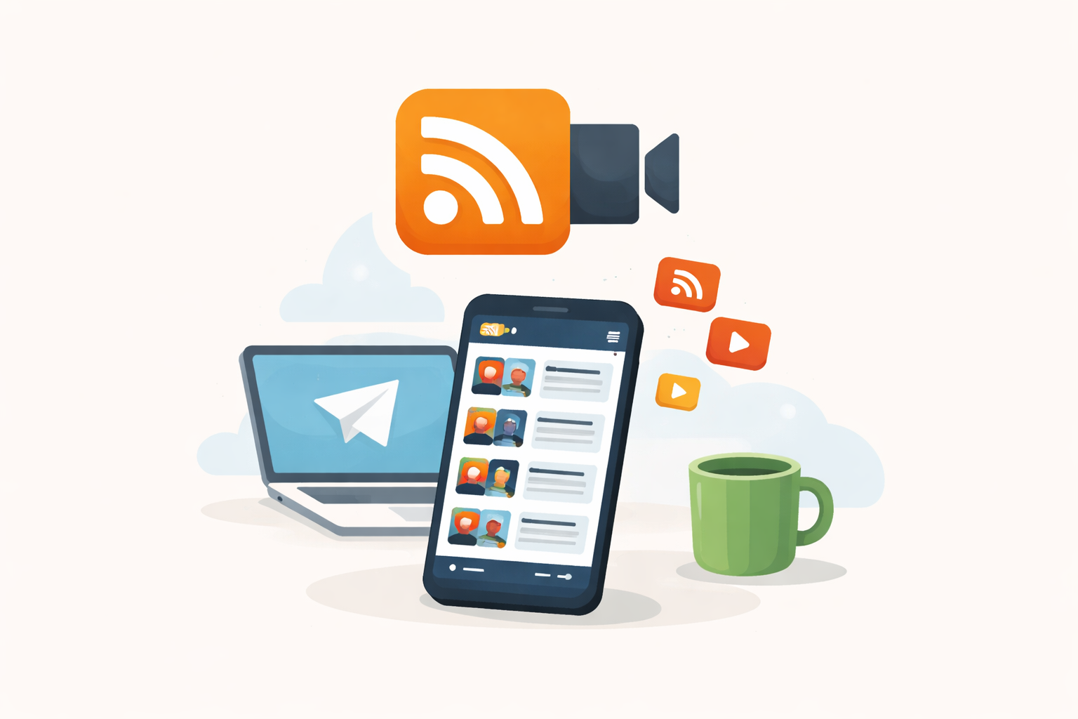 📺 RSS Stream : suivre des vidéos YouTube et Peertube, sans se faire bouffer par l'algo